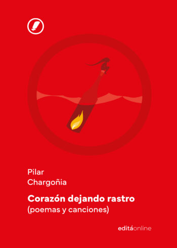 Corazón dejando rastro
