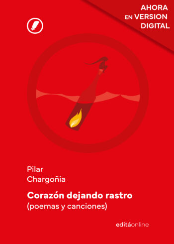 Corazón dejando rastro